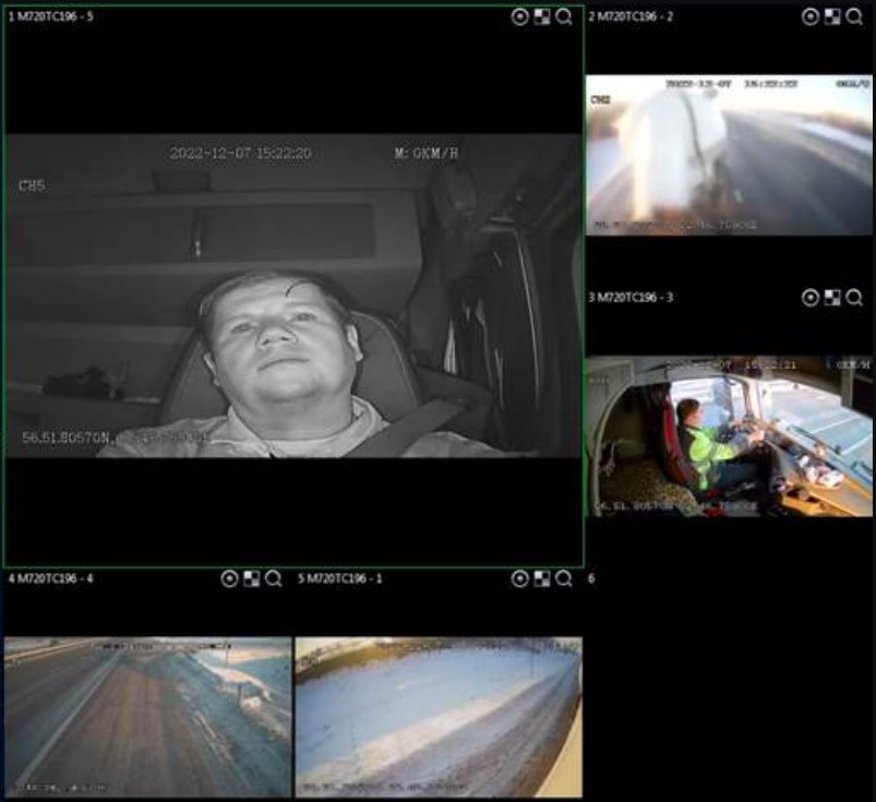 «МТС» оснастила «ЦемТранс» системой Videomobil ADAS+DSM